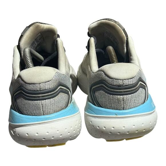 Brooks Glycerin 20 Men's Size 10 White Gray Blue Running Sneakers Neutral Cush - Picture 5 of 8